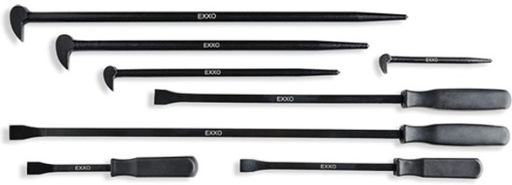 EXXO 8816 8-Piece Pry Bar Set