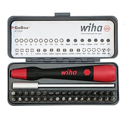 36-Piece Wiha GoBox Precision Micro Bit Set