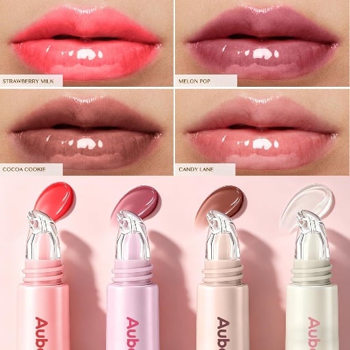 Hydrating Lip Gloss Lip Jam Set (4 Pcs)