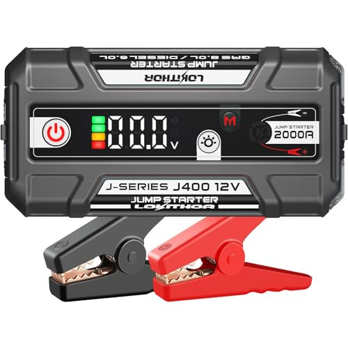 LOKITHOR J400 2000A 12V Portable Jump Starter