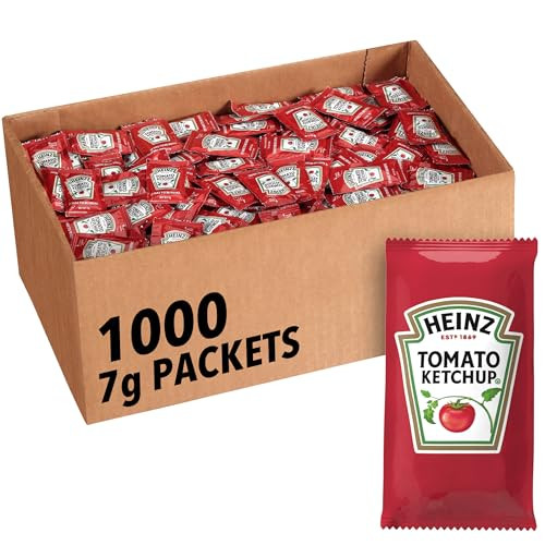 HEINZ Ketchup Single Serve Packet 1000-Pack