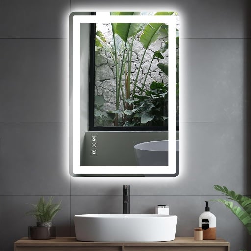24x36 LED Bathroom Mirror