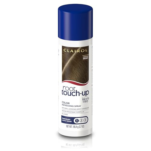 3.7-Oz Clairol Root Touch-Up by Nice'n Easy Temporary Hair Coloring Spray (Medium Brown)