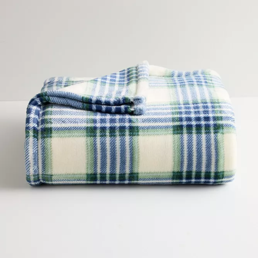CLEARANCE: The Big One Oversized Supersoft Plush Throw Blanket 60" x 72" Deal