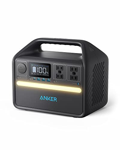 Anker 535 Portable Power Station, 512Wh Solar Generator