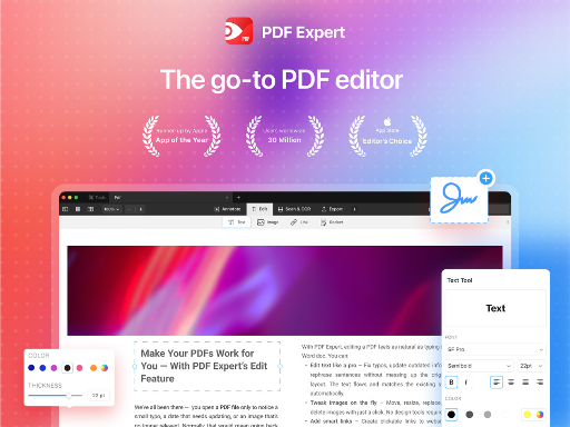 PDF Expert Premium Plan: Lifetime Subscription (Mac) Deal