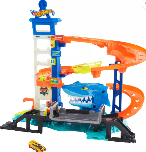 Hot Wheels City Shark Escape Playset
