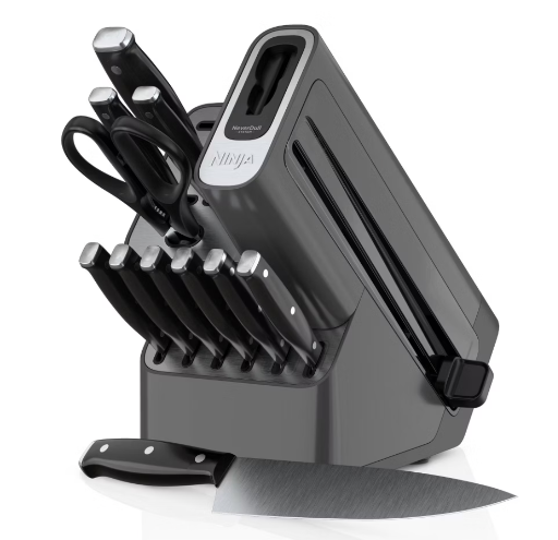 12-Piece Ninja Foodi Neverdull Essential Knife System w/ Built-in Sharpener