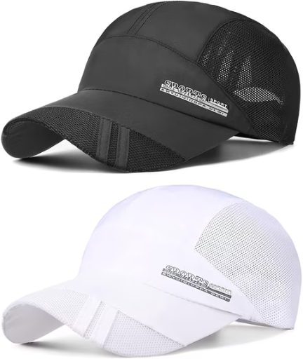 Tagvo 2-Count Quick Drying Mesh Baseball Cap Deal