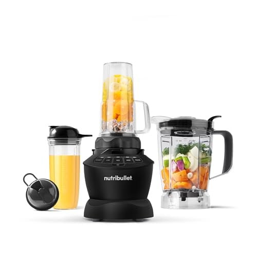 3-Speed Nutribullet Full-Size Blender w/ 64-Oz Pitcher + 32-Oz Cup + 24-Oz Cup Deal