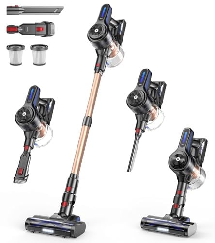 NADALY Cordless 500W 40KPA Stick Vacuum with 45min Runtime Deal