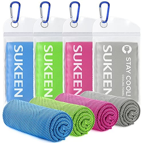 Sukeen 4 Pack Cooling Towels