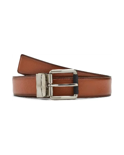 IZOD Men's Reversible Leather Belt (Black/Brown)
