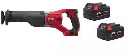 Home Depot Daily Pick: Milwaukee M18 18V Cordless SAWZALL Re deal at Home Depot