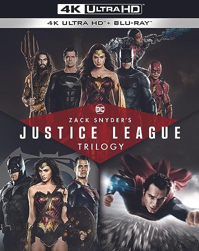 Zack Snyder's Justice League Trilogy 4K Ultra HD + Blu-ray