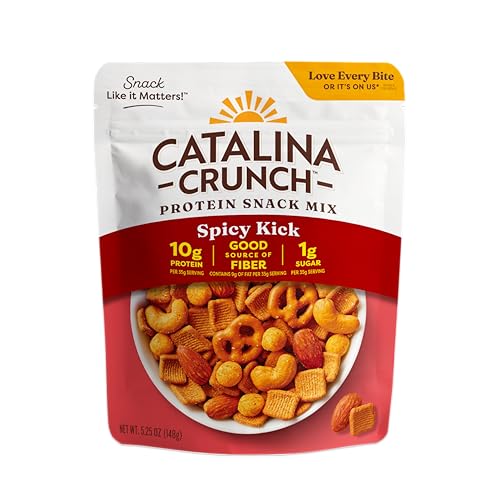 Catalina Crunch Protein Snack Mix w/ Cheese Crisps 5.25oz (Spicy Kick) Deal