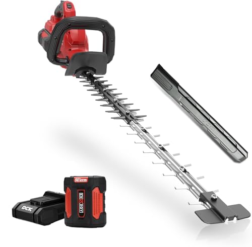 DCK 58V 26" Cordless Brushless Hedge Trimmer with 2.5Ah Battery