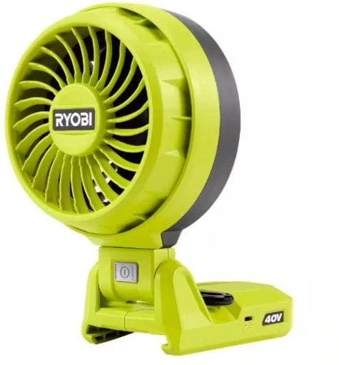 Ryobi 40V Cordless Battery Topper Fan (Tool Only) Deal