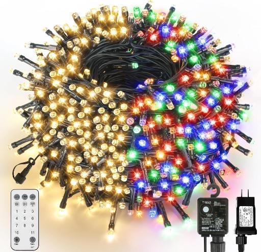 500 LED 170ft Dual Color Changing Lights