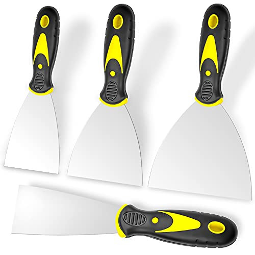 Spackle Knife Set, 4 Pack (2, 3, 4, 5 in)