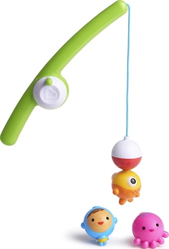 Munchkin Fishin' Magnetic Baby and Toddler Bath Toy 4pc Set Deal