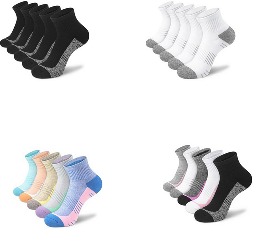 Women Ankle Socks 5-Pack