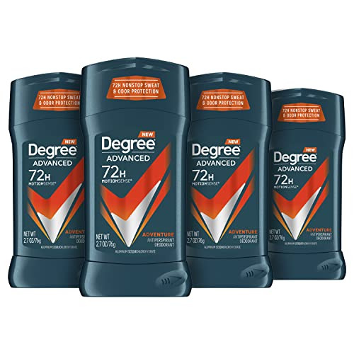 Degree Men's Antiperspirant Deodorant Adventure 4-Count 2.7-Oz