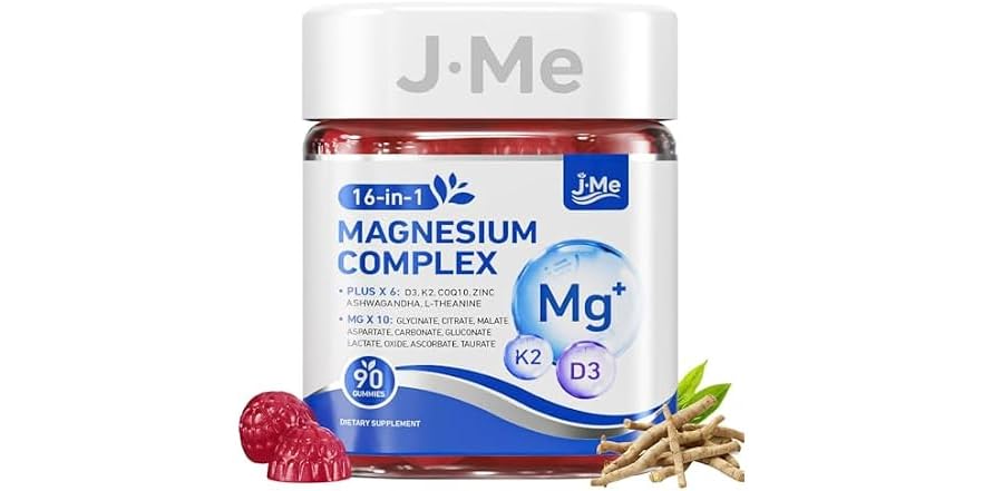 JME 16-in-1 Magnesium Gummies, 90 Count