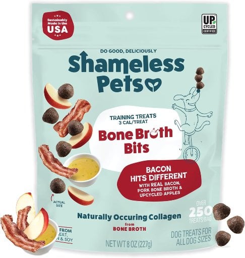 Shameless Pets Bone Broth Dog Training Treats