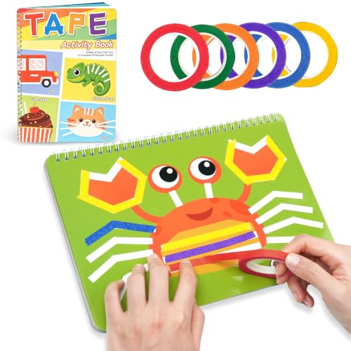 UIIOPJIOM Tape Quiet Activity Book for Toddlers Deal