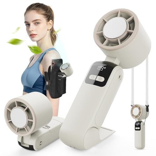 Portable Handheld Turbo Fan With Running Armband Deal