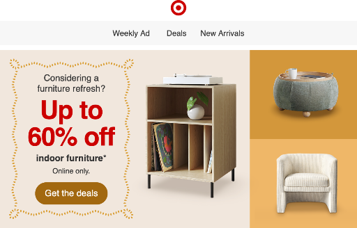 Target Home Sale Deal