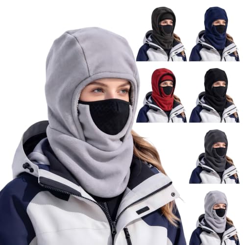 Unisex One-Piece Fleece Balaclava Winter Ski Mask
