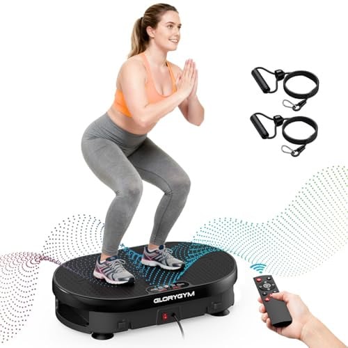 Glorygym Vibration Plate Exercise Machine Deal