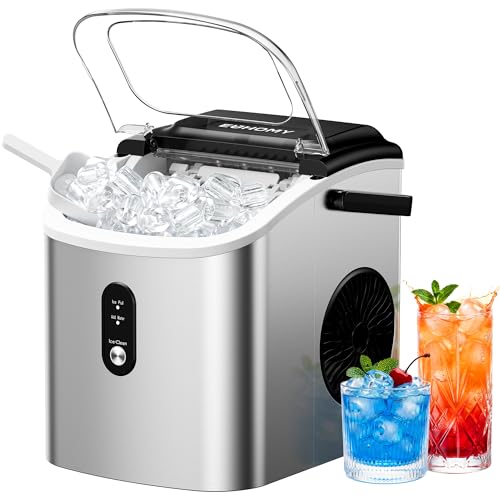 EUHOMY Countertop Ice Maker with Handle Deal
