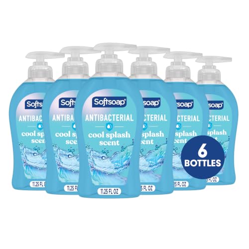 Softsoap Antibacterial Hand Soap, Cool Splash Scent, 6-Pack, 11.25 fl oz Deal