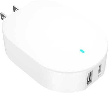 onn 32W Dual USB-C & USB-A Wall Charger
