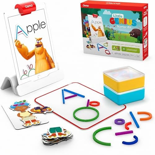 Osmo Little Genius Starter Kit for iPad, 4 Hands-On Learning Games Deal