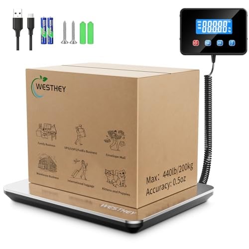 WESTHEY Shipping Scale 0.5oz-440lb