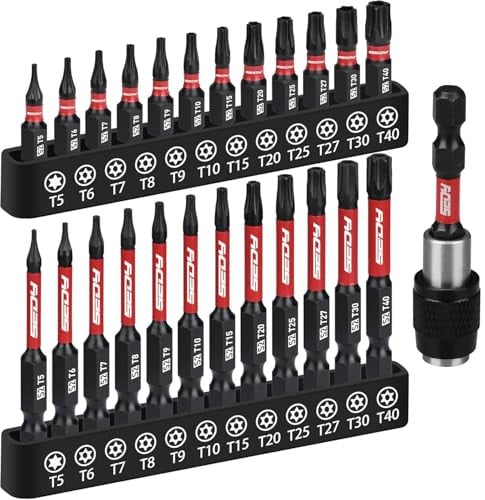 SEDY 25-Piece Torx Bit Set T5-T40