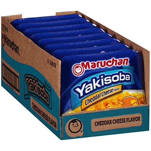 Maruchan Yakisoba Cheddar Cheese Noodles 8-Pack (3.96 oz) Deal