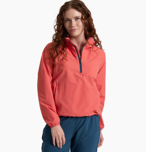 KUHL Women's Wander Half-Zip Hooded Top