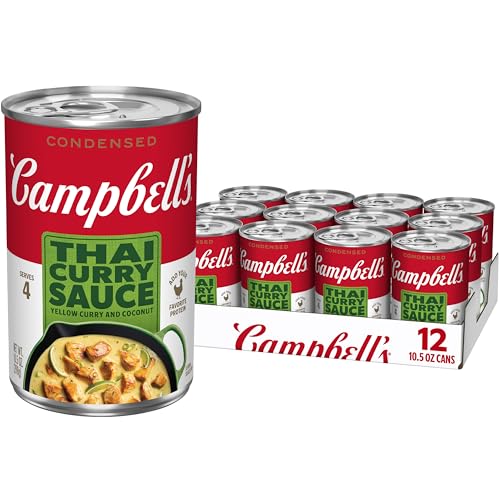 Campbell's Condensed Thai Curry Sauce 10.5 Oz Can 12-Pack Deal