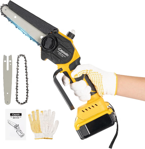 Ceyodo 6" Cordless Mini Chainsaw Deal