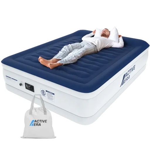 Active Era Premium 22" Comfort Plus Air Mattress with Built-In Pump (Queen) Deal