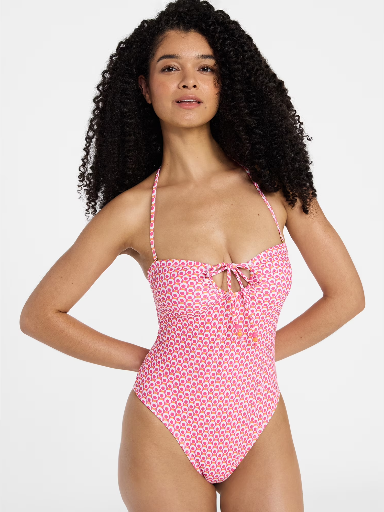 No Boundaries Keyhole One-Piece Swimsuit