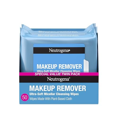 2-Pack 25-Count Neutrogena Makeup Remover Wipes Original Deal