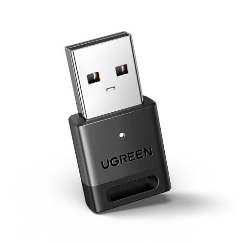 UGREEN USB Plug & Play Bluetooth 5.3 Adapter Dongle Receiver