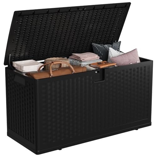 IDEALHOUSE 73 Gallon Resin Deck Box Deal