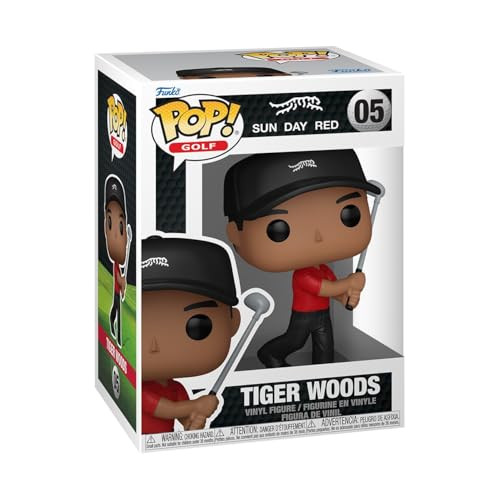 Funko Pop! Golf: Tiger Woods Collectable Vinyl Figure (Swing)